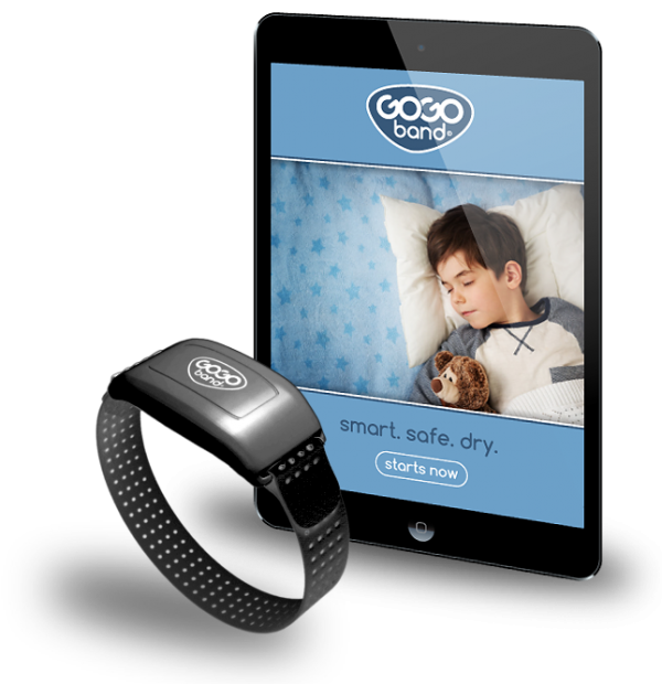 GoGo Band Bedwetting Solution, a highly effective alternative to a Bedwetting Alarm.